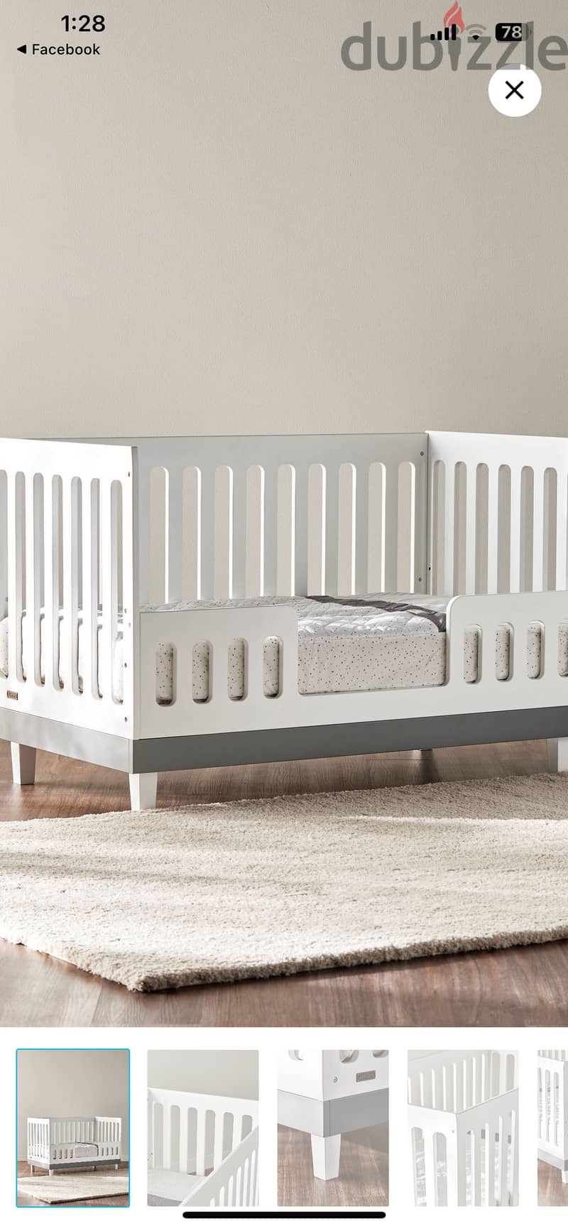 Juniors bed for sale with mattress 3