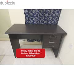 Study table and other household items for sale with delivery 0