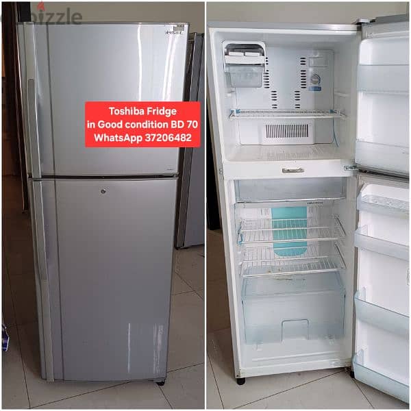 Toshiba 200 L Fridge and other items for sale with Delivery 4