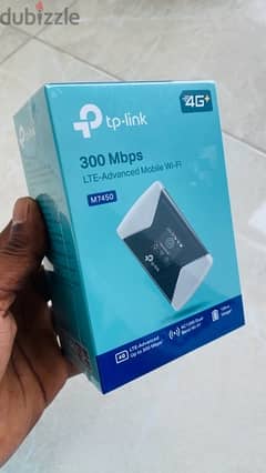 tp-link LTE brand new with cover not open. battery 3000mAh 15hrs use