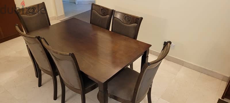 Dinning table, Sofa, bed, Cupboard, dressing table, teapoy table 2