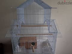 new bird  cage with stand 0
