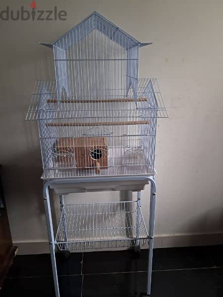 new bird  cage with stand 1