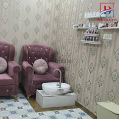 Ladies Salon for Sale in Budaiya Fully Equipped Business with CR