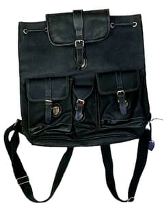 Black Leather bag for sale