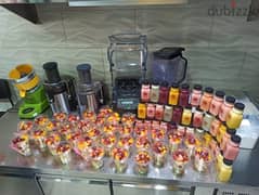 running juice shop for sale on prime location in busaiteen