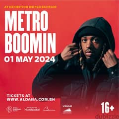 Three Metro boomin tickets for sale (day 1)