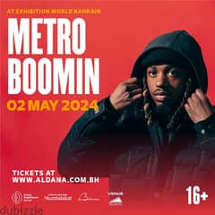 Three Day 2 Metro boomin tickets for sale