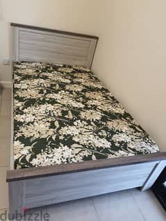 new twin bed with mattress