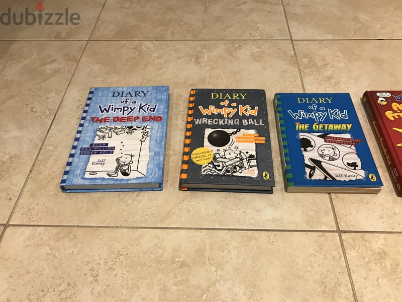 Manga, Diary of a Wimpy Kid, Diary of Awesome Friendly Kid and Dog Man 1