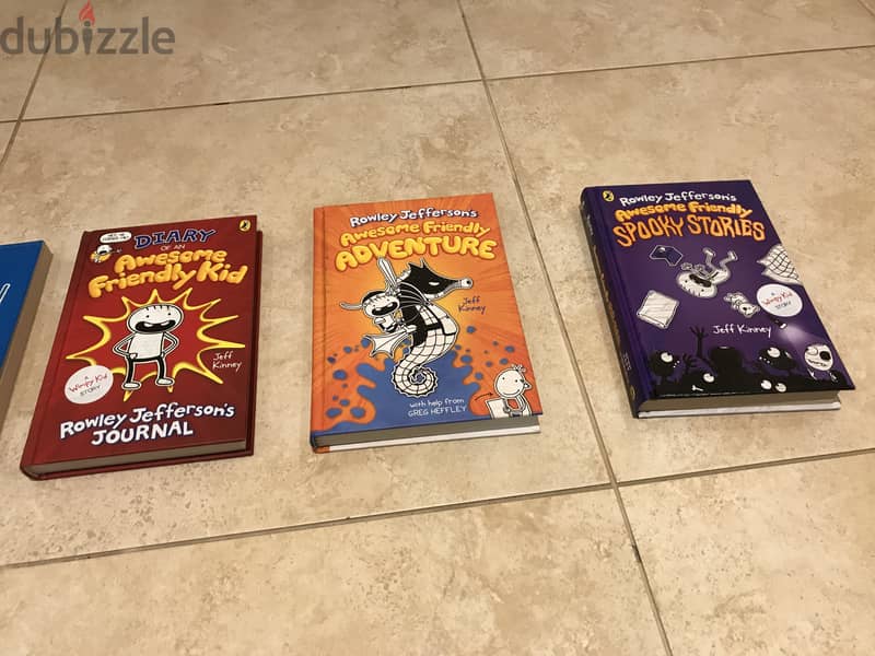 Manga, Diary of a Wimpy Kid, Diary of Awesome Friendly Kid and Dog Man 2