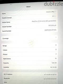 Ipad Pro 12.9 wifi with Apple Magic Keyboard