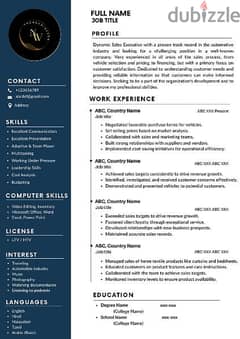 Professional CV, Resume and Cover Letter Services