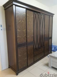 large wooden closet 0