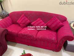Sofa set & TV showcase