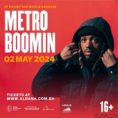 Metro Boomin May 2nd Ticket