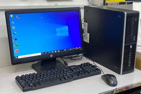 HP i5 FREE 100+ Games, WIFI 10x Fast Working Computer 19" LED Monitor