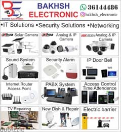 Satellite Dish, CCTV, PABX, Intercom, Networking Fixing & Maintenance 0
