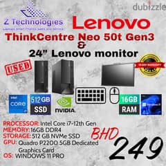 Lenovo ThinkCentre Neo 50t Gen3 Full Set