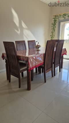 Marina Dining table 6 seater