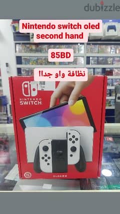 Nintendo switch oled white 0
