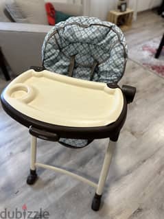 Graco Infant feeding seat, excellent condition, foldable