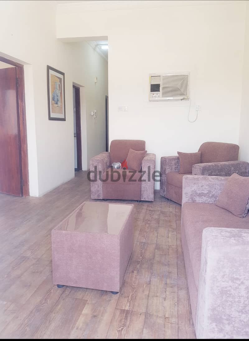 1 BEDROOM FAMILY FLAT WITH EWA. FULLY FURNISHED IN MAHOOZ 2