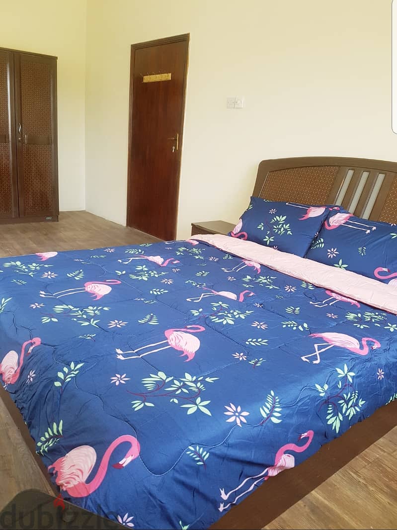 1 BEDROOM FAMILY FLAT WITH EWA. FULLY FURNISHED IN MAHOOZ 4