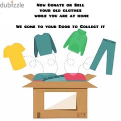 Sell your Old clothes to us