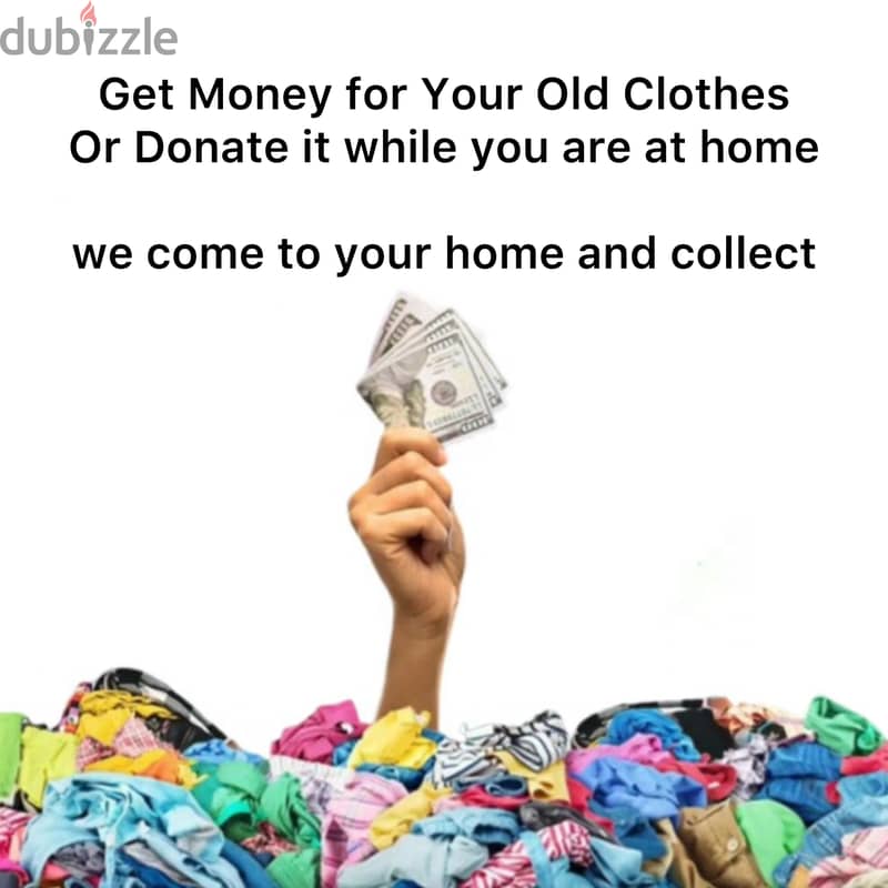 Sell your Old clothes to us 1