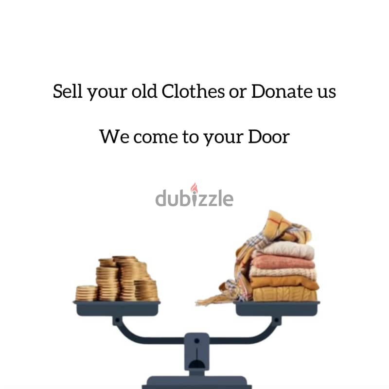 Sell your Old clothes to us 2