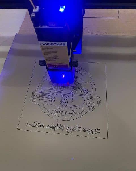 laser print machine and cutting 1