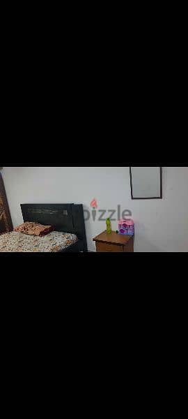 New building 1BHK Spacious Flat Fully Furnished with EWA ( No Limit) 1
