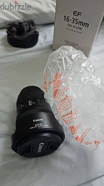 عدسة جديدة Canon 16-35mm lens 1