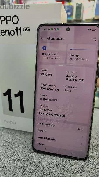 Oppo Reno 11 5g for sell 1