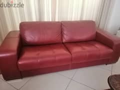 Leather sofa for sale