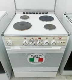 GlemGas Italy 60x60 Electric Cooker (USED) Excellent Working Condition 0