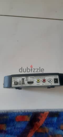 Receiver with dish (Airtel)