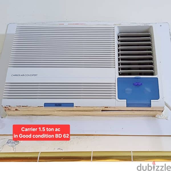 Split ac window accc forr sale with fixing 1