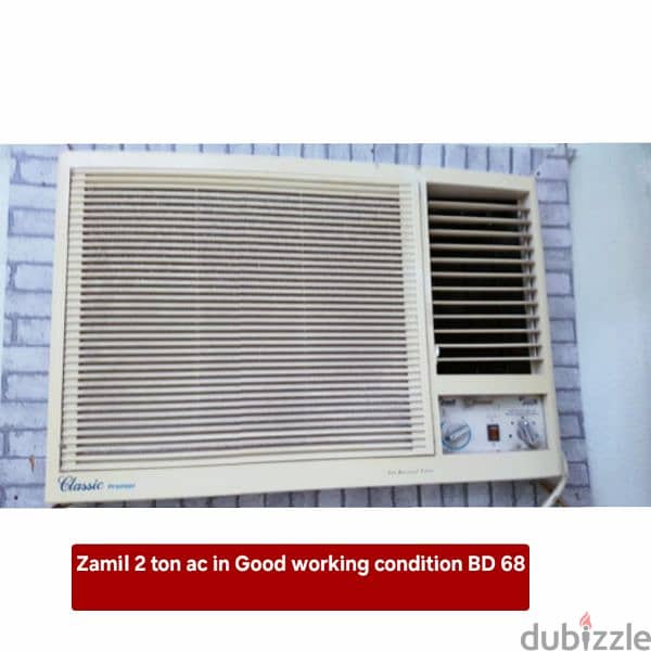Split ac window accc forr sale with fixing 7