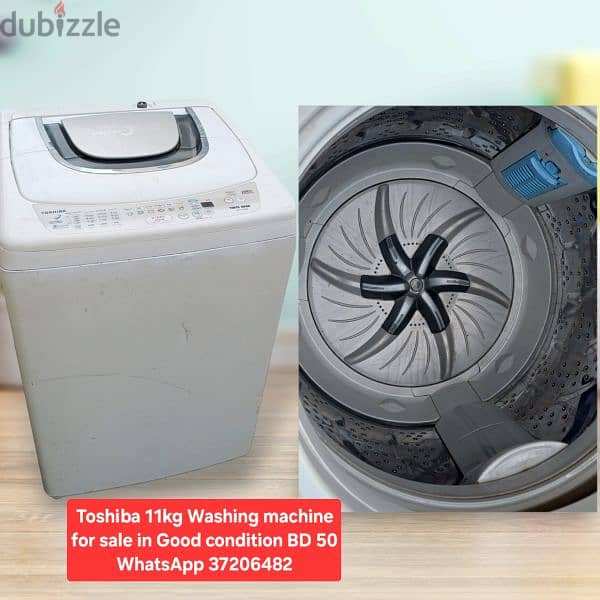 Fully Automatic Washing Machine and other items for sale with Delivery 11
