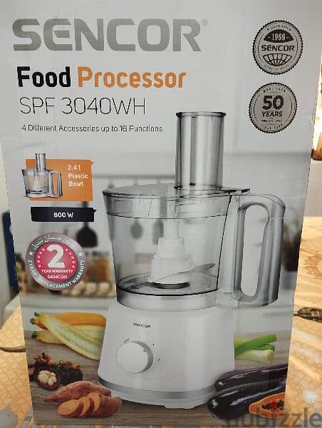 brand new food processor for sale sencor 1