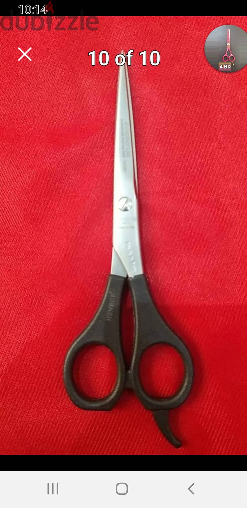 Salon scissors 10