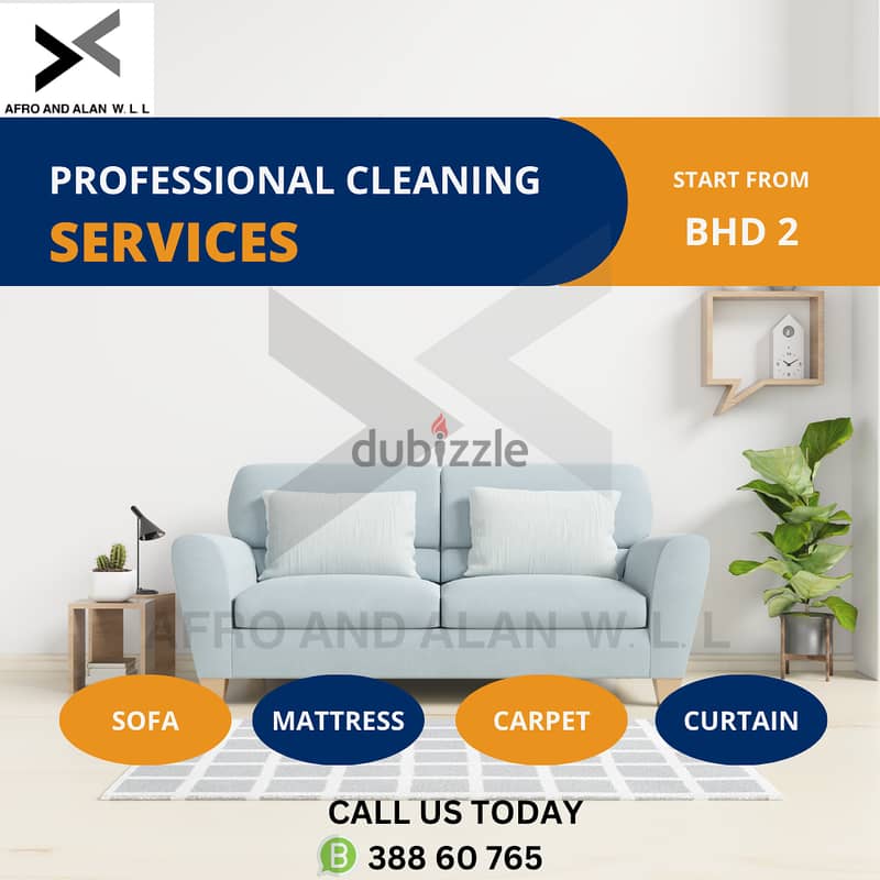 Professional Deep Cleaning Of Sofa/Mattress/Carpet/Curtains/Chairs 1