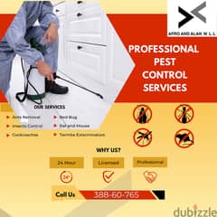 Professional Pest Control/Disinfection 24/7 Services With Guarantee 0
