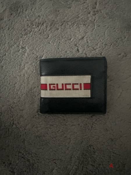 Gucci replica leather wallet 0