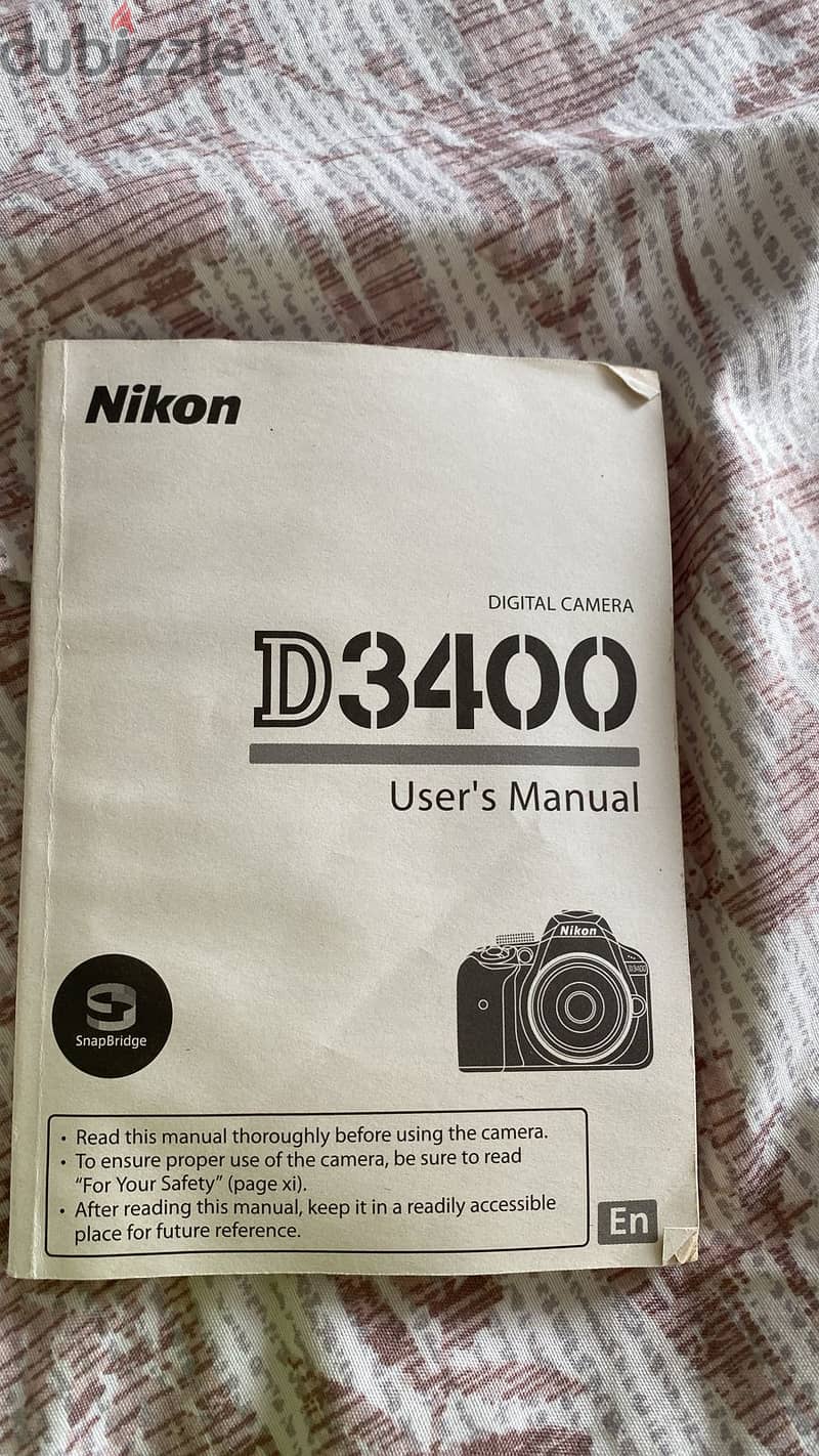 NIKON D3400 DIGITAL CAMERA FOR SALE 4