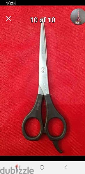 Beauty items . saloon scissors are available for sale . 7