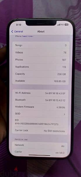 Apple iPhone 12 Pro max 256GB!! 8