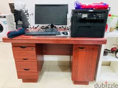 Wooden Computer Table for Urgent Sale BD 30